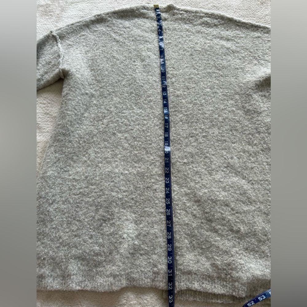 Free People Phantom Long Open-Front Cardigan, Gray - Picture 14 of 14